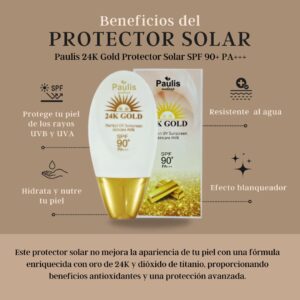 Paulis 24K Gold Protector Solar SPF 90+ PA+++